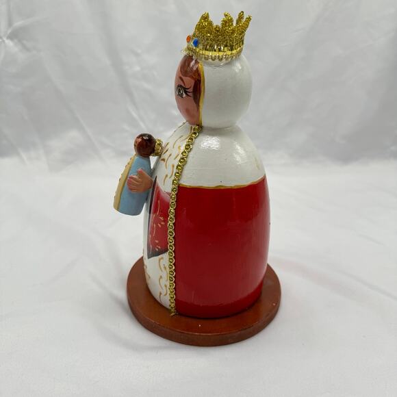 VTG Hand painted Russian Saint doll - Picture 5 of 6
